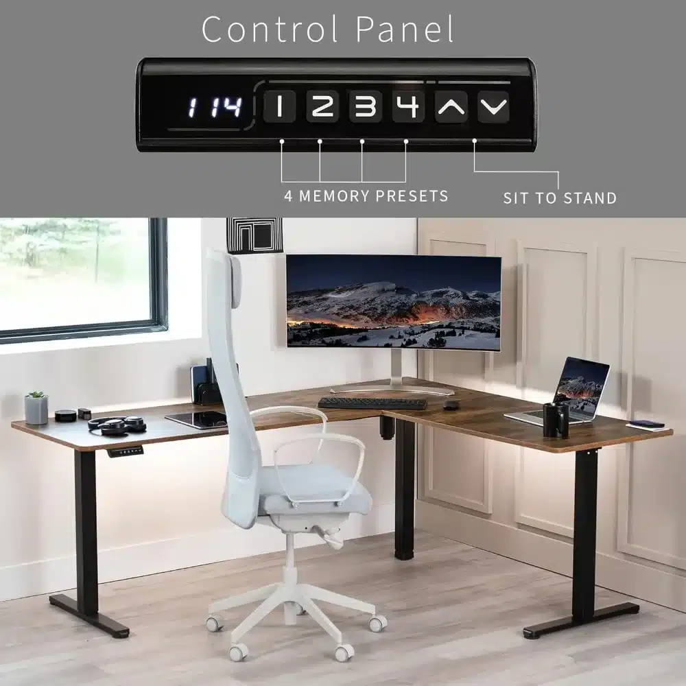 bureau assis debout angle – Image 5