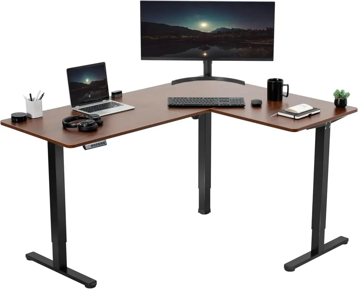 bureau assis debout angle – Image 7